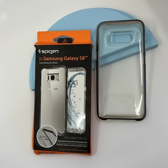 Armor Up Your Galaxy: Spigen Neo‎ Hybrid Crystal - The Gunmetal Guardian! - Picture 1 of 3